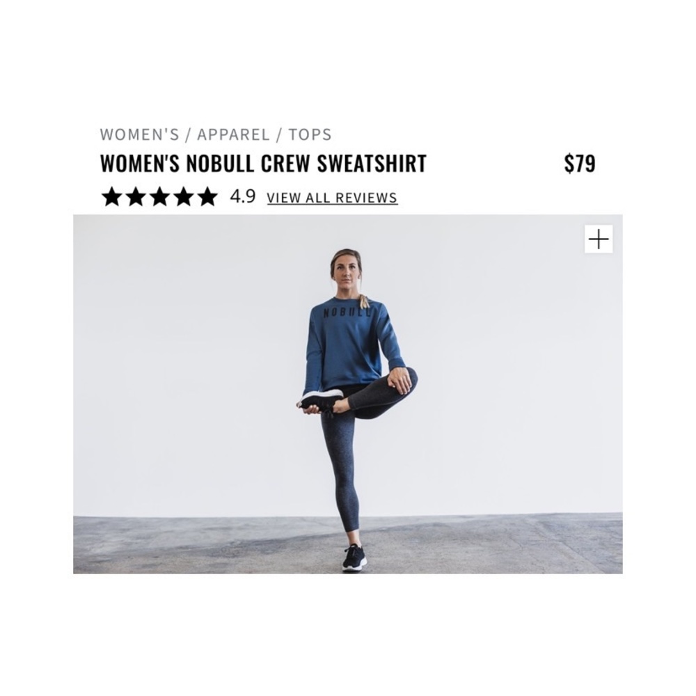 Women’s no bull crew sweatshirt